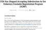 미국 FDA, VCRP 접수·운영 3월 27일자로 중단 공지