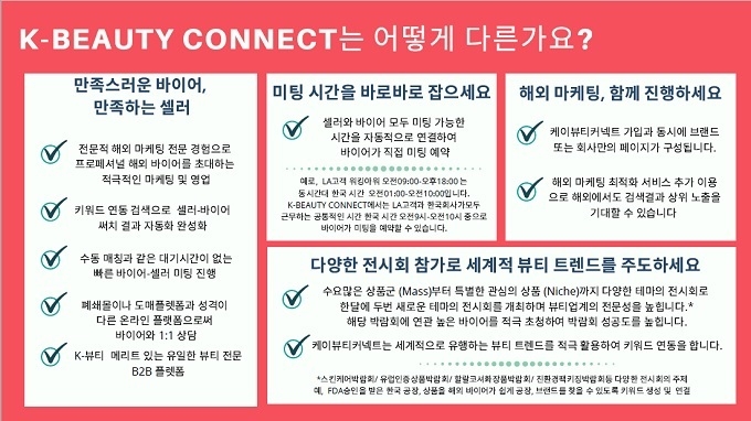 코이코, ‘K-Beauty Connect’ 구축...온택트 수출지원