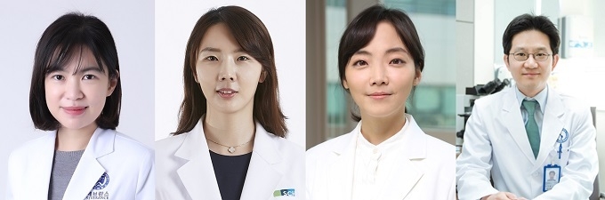 (왼쪽부터) 연세대 김지희 교수, 순천향대 김정은 교수, 중앙대 박귀영 교수, 아주대 최지웅 교수.