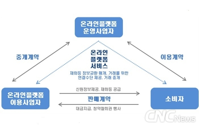 디지털 경제에서 온라인 플랫폼 사업자의 책임을 현실화한 '전자상거래법' 개정안이 입법 예고됐다.