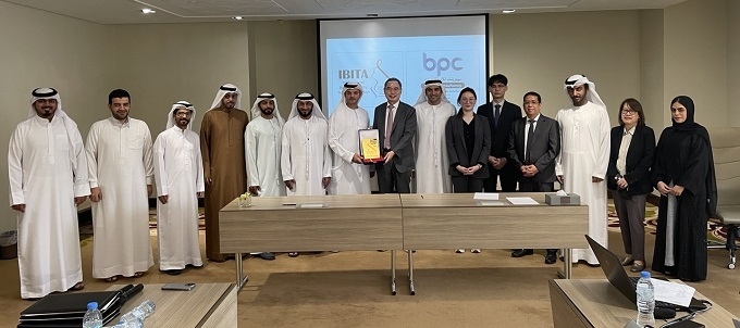 UAE 정부와 IBITA는 K-뷰티 플랫폼 '두바이 IBITA BPC' 설립 협약을 맺었다.