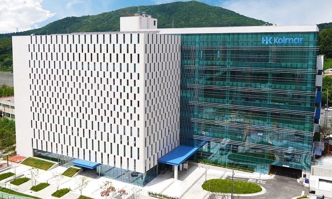 한국콜마 종합기술원 전경.