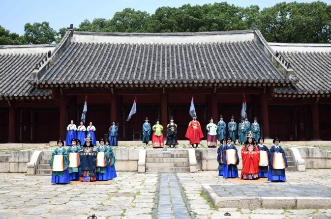 2022년 묘현례 행사 모습.