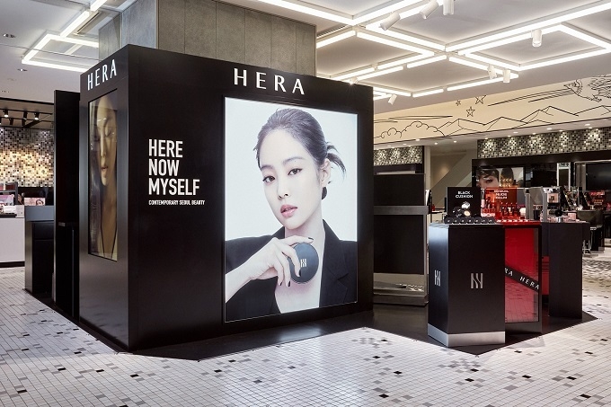 일본 도쿄 시부야 스크램블 스퀘어의 팝업스토어.